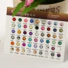 Taiwan acrylic diamond oval flat bottom turtle surface premium diamond factory direct sales undefined